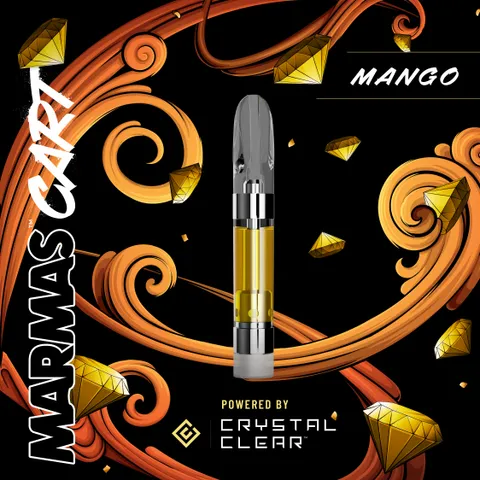 Marmas Bar Mango .5g Cart Hybrid | Buy Recreational Decatur, IL | Mystic  Greenz