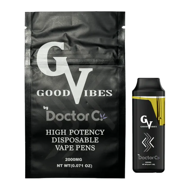 Good Vibes Banana Cream Vape 2g Hybrid | Buy Recreational Decatur, IL |  Mystic Greenz