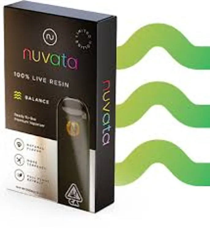Nuvata Balance Llr Slurricrasher .5g Disposable Vape Hybrid Sale dd | Buy  Recreational Decatur, IL | Mystic Greenz